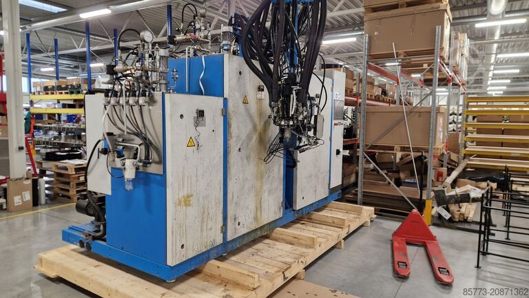 Poliuretāna apstrādes iekārta Hennecke ELASTOLINE F elastomer casting machine