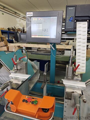 Dvojitá pokosová píla / rezacie centrum Thorwesten DGS