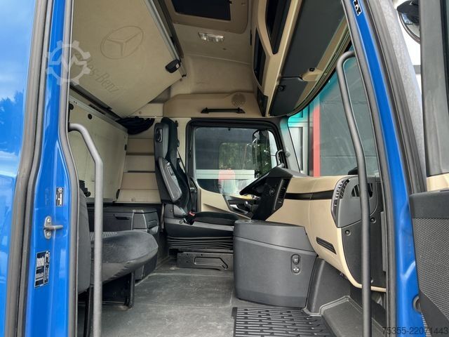 Camión plataforma con toldo MERCEDES-BENZ Actros 1840 Klima Retarder Jumbo Mega 7,7m AHK