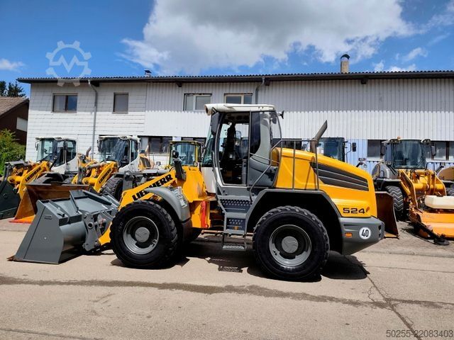 Kerekes rakodó LIEBHERR L 524 kein 514 538 TipTop sehr gute Ausstattung
