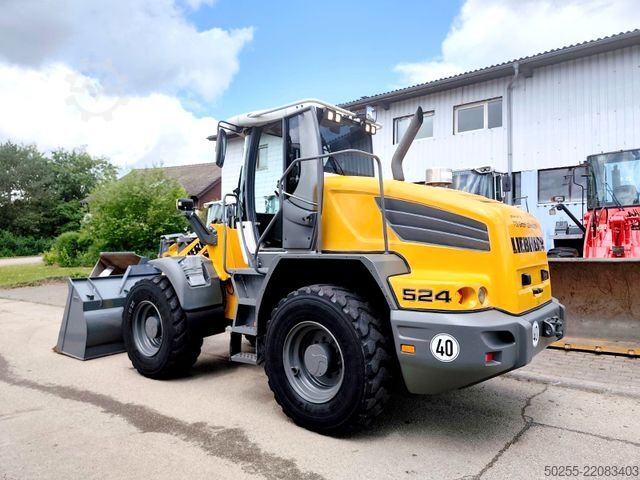 Kerekes rakodó LIEBHERR L 524 kein 514 538 TipTop sehr gute Ausstattung
