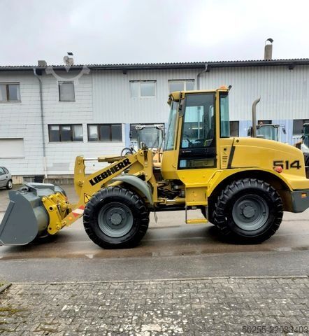 Kerekes rakodó LIEBHERR L 524 kein 514 538 TipTop sehr gute Ausstattung