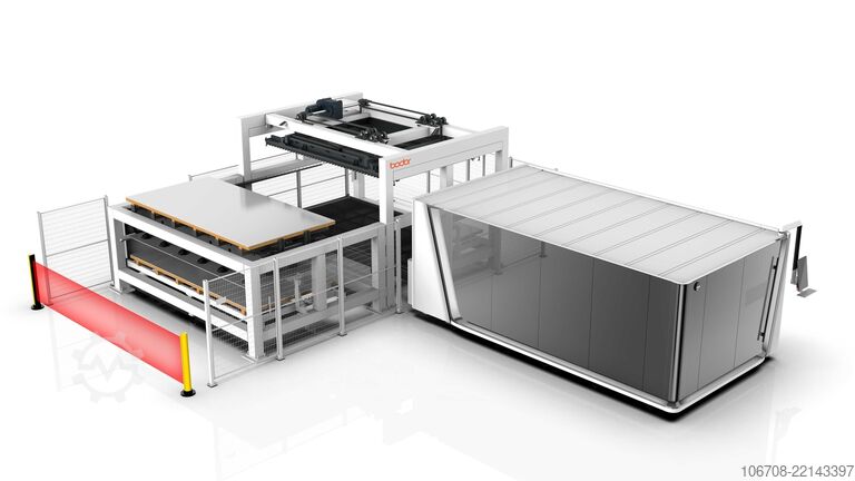 μηχανή κοπής με λέιζερ BODOR P3 12 kW mit iTrans 3