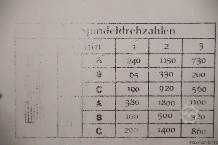 Svarv 320 x 930 mm OPTIMUM D320X920