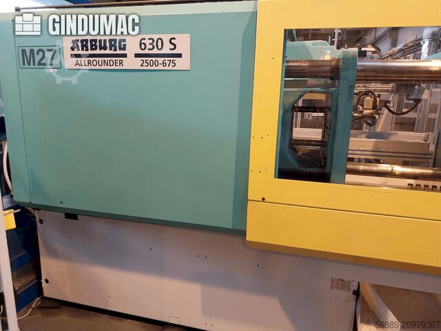 Arburg Allrounder 630S 2500-675 Arburg Allrounder 630S 2500-675