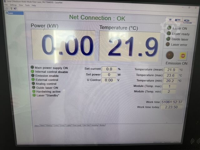 レーザー切断機 LVD PHOENIX FL 3015 Fiber 6 kW