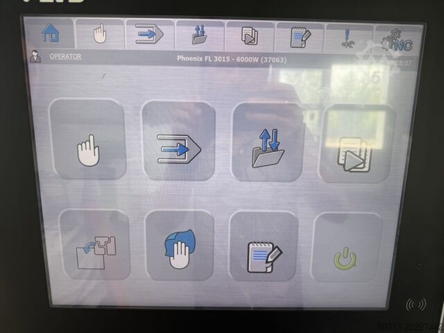 レーザー切断機 LVD PHOENIX FL 3015 Fiber 6 kW
