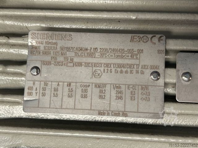 Bomba sin usar Flowserve ECPJ 50-125-R VS4
