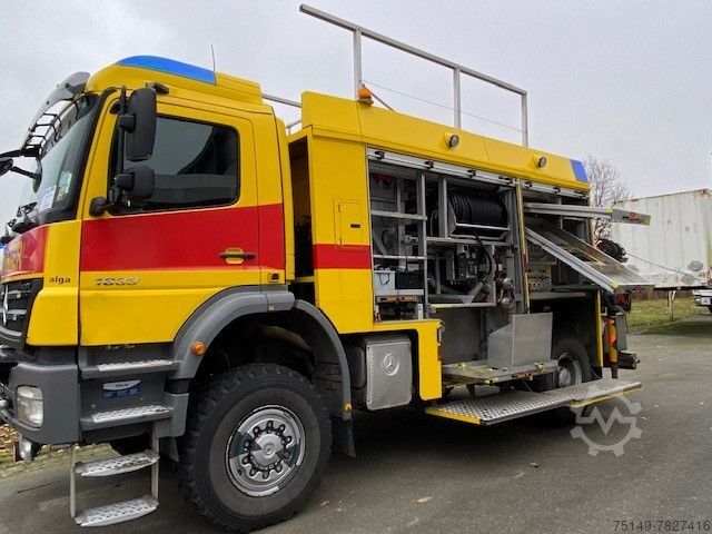 Специјално возило MERCEDES-BENZ 1833 Axor 4x4, Kran Palfinger, Rosenbauer, AHK