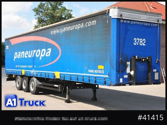 Otvorena poluprikolica s ceradom KOEGEL S 24 Tautliner, Code XL, BPW,  1 Vorbesitzer, VDI 2700