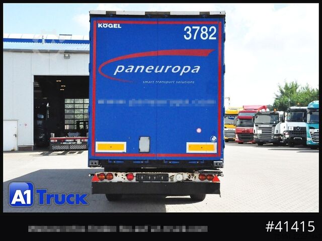 Otvorena poluprikolica s ceradom KOEGEL S 24 Tautliner, Code XL, BPW,  1 Vorbesitzer, VDI 2700