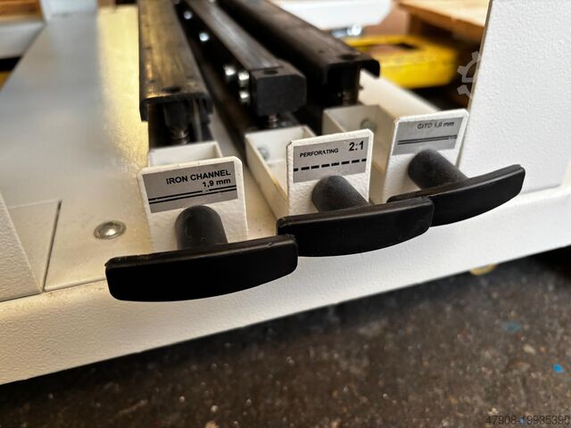 Grooving and perforating machine Cyklos GPM 450 SPEED