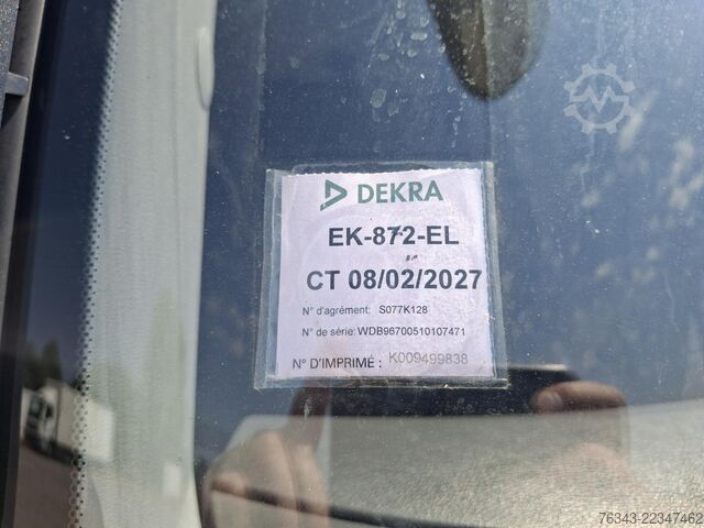 Box truck Mercedes-Benz ATEGO 1221 N - E6