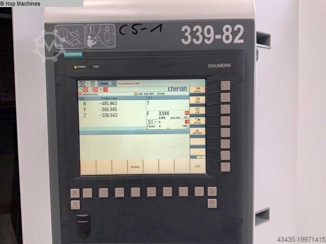 Milling machining centers - vertical CHIRON DZ12W High Speed Plus