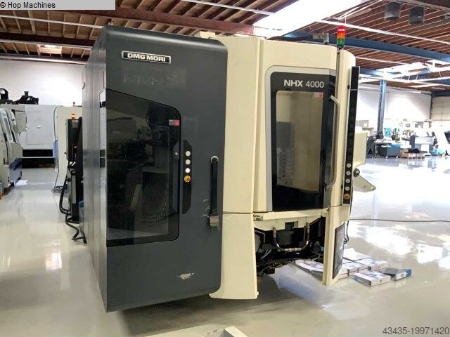 ศูนย์เครื่องจักรกล - แนวนอน DMG Mori NHX 4000