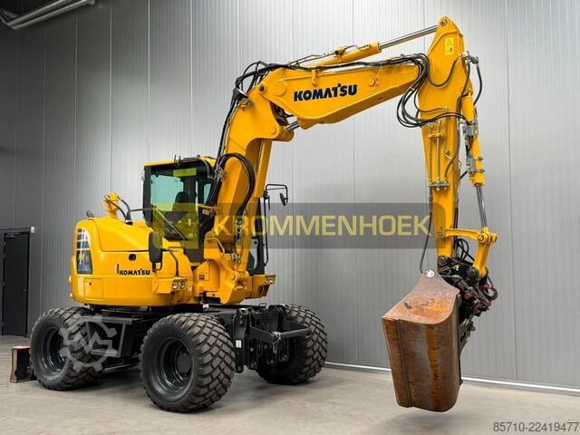 Escavatore gommato Komatsu PW 98 MR-10
