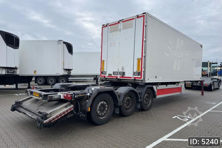 Kovček Jumbo DO 270 / LZV Slider / Lift axle