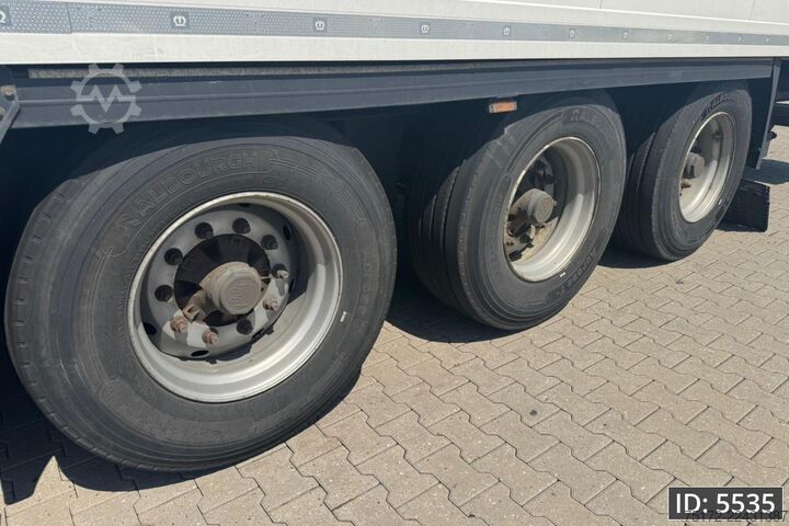 Prevoz v hladilniku/zamrznjenem stanju Krone SD / BPW Drum / Carrier Vector 1550 / DHOLLANDIA
