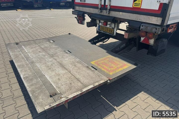 Prevoz v hladilniku/zamrznjenem stanju Krone SD / BPW Drum / Carrier Vector 1550 / DHOLLANDIA