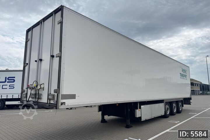Prevoz v hladilniku/zamrznjenem stanju Chereau CSD3 / No engine! / Alu wheels / Palletbox