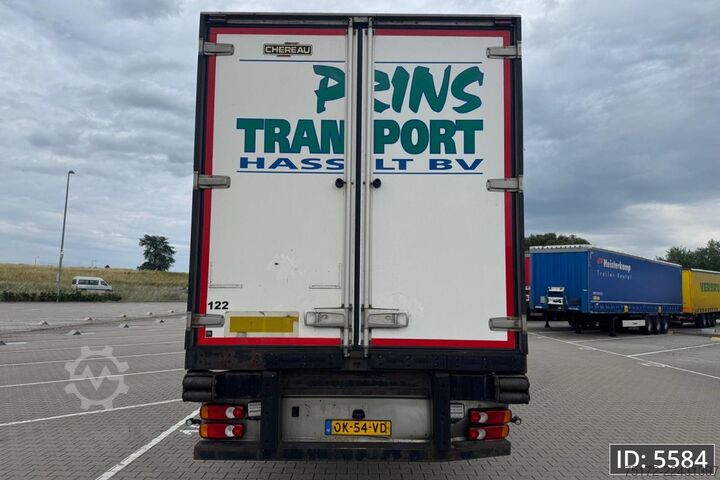 Prevoz v hladilniku/zamrznjenem stanju Chereau CSD3 / No engine! / Alu wheels / Palletbox