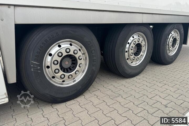 Prevoz v hladilniku/zamrznjenem stanju Chereau CSD3 / No engine! / Alu wheels / Palletbox