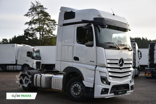 मानक ट्रैक्टर यूनिट MERCEDES-BENZ Actros 5 1845 BigSpace MirrorCam
