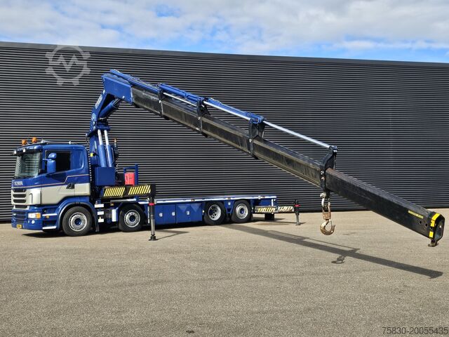 Vrachtwagen met kraan Scania R440 8x2*6 / FASSI 90 t/m CRANE / KRAN