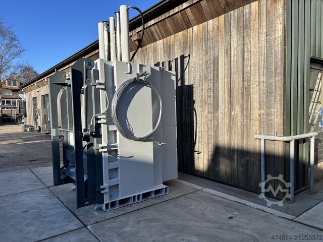 베일 프레스, 의류 프레스, 섬유 프레스, 프레스 HSM V-Press 1160 Plus 2015