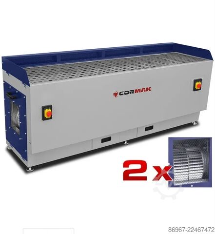 Mesa de lixagem com extração CORMAK DT2200M