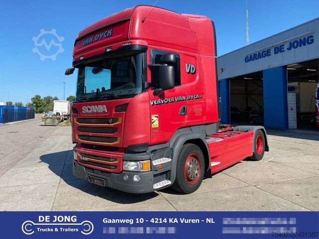 Standard tractor Scania R450 Top Line / Retarder / 2x Tank / Full Spoilers