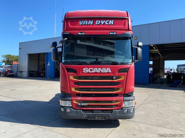 Standard tractor Scania R450 Top Line / Retarder / 2x Tank / Full Spoilers