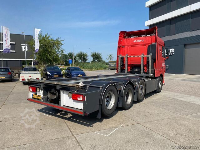 Standard-SZM DAF XF 480 H4KN3 / SC / 8x2 / 20FT Container chassi...