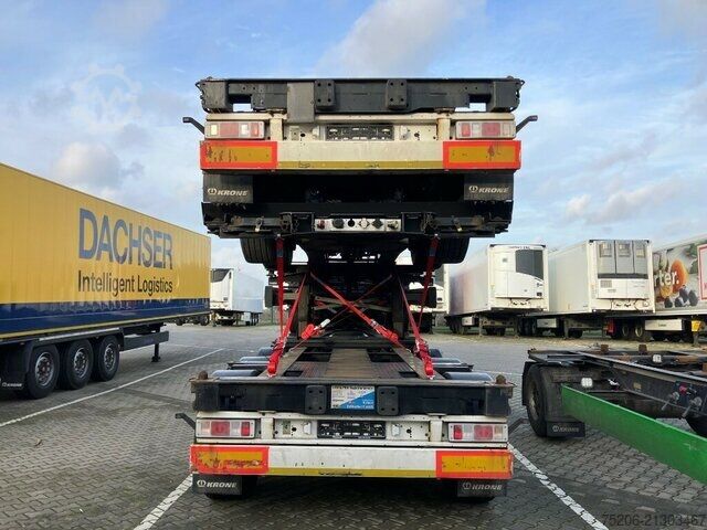 Skipaskiptis hálf-vagn Krone 3er-Paket Box Liner SDC 27 eLTU5 plus