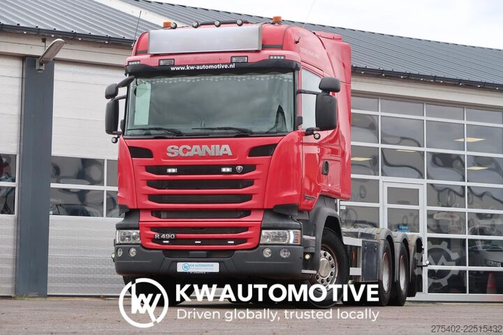 Система крюкових кронштейнів Scania R490 8X4*4/ RETARDER/ FULL AIR/ JOAB 24T HOOK/ ...