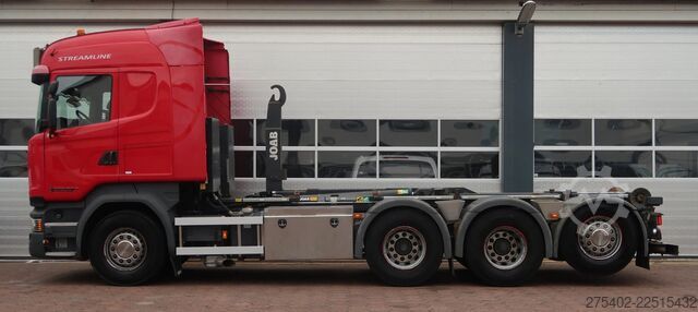 Система крюкових кронштейнів Scania R490 8X4*4/ RETARDER/ FULL AIR/ JOAB 24T HOOK/ ...