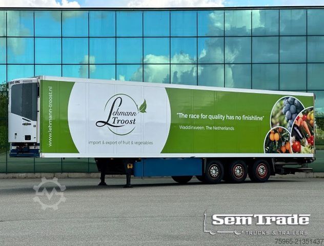 Frigorifik yarı römork SCHMITZ CARGOBULL SKO 24 THERMO KING SLX 200 ONLY 3645 ENGINE HOUR