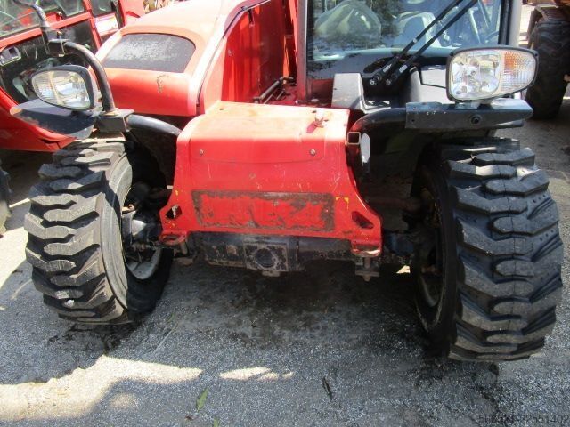 Stingrs teleskopiskais iekrāvējs Manitou MT 625 - 6m 2,5 Ton. mit Palettengabel + Schnellwe
