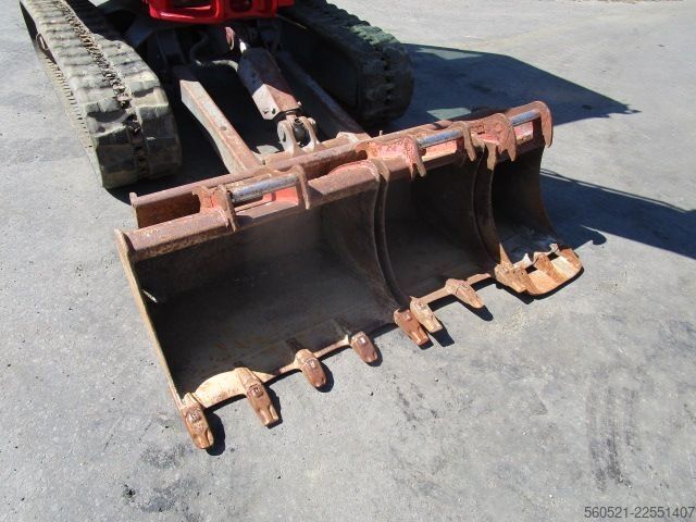 Miniekskavators Takeuchi TB 230 - POWERTILT + hydr. Schnellwechsler + 4 Löf