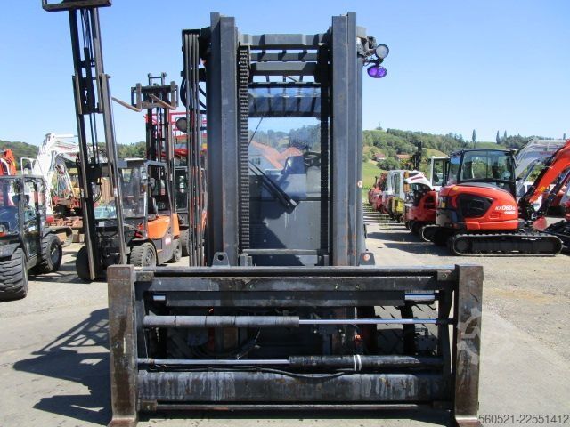  Linde H80D-02 Zinkenversteller + Duplex-Freisichtmast