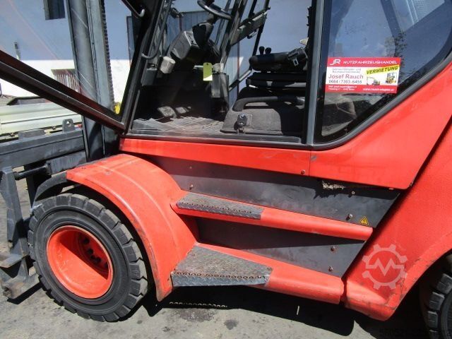  Linde H80D-02 Zinkenversteller + Duplex-Freisichtmast
