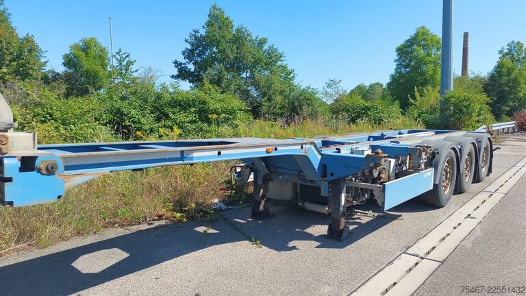 Semi-reboque porta-carroçaria amovível WEB-TRAILER Web-Trailer Genset Kühlagrigat 3x Vorhanden