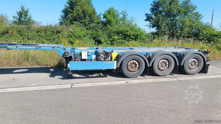 Semi-reboque porta-carroçaria amovível WEB-TRAILER Web-Trailer Genset Kühlagrigat 3x Vorhanden