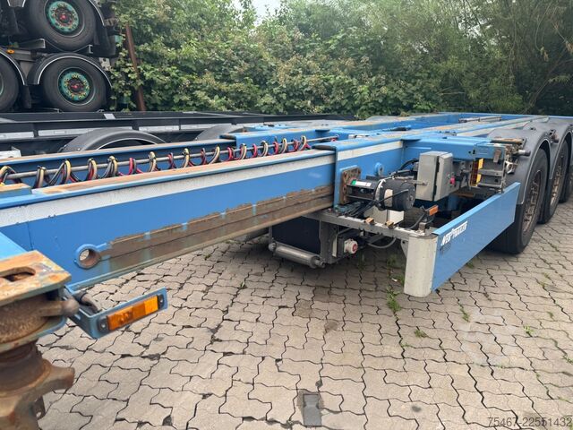 Semi-reboque porta-carroçaria amovível WEB-TRAILER Web-Trailer Genset Kühlagrigat 3x Vorhanden