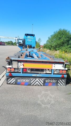 Semi-reboque porta-carroçaria amovível WEB-TRAILER Web-Trailer Genset Kühlagrigat 3x Vorhanden