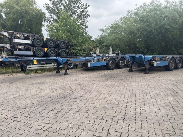 Semi-reboque porta-carroçaria amovível WEB-TRAILER Web-Trailer Genset Kühlagrigat 3x Vorhanden