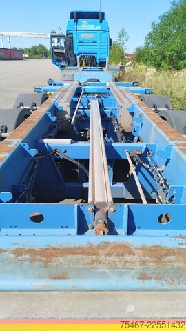 Semi-reboque porta-carroçaria amovível WEB-TRAILER Web-Trailer Genset Kühlagrigat 3x Vorhanden