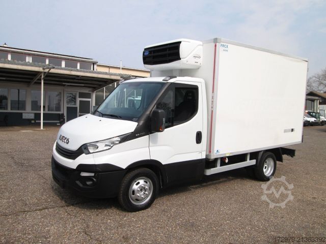 Šaldytuvo kėbulo furgonas IVECO 35 C14*Carrier Tiefkühler 600*Klima*Euro6*LBW*