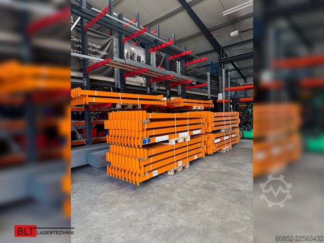 þungt iðnaðarhilla 28 lfm Nedcon Palettenregale, H: 350cm Fachlast: 3000 kg, Palettenregal, Regal