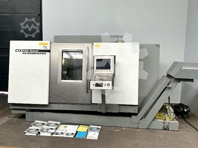 Horizontaldrehmaschinen DMG Gildemeister CTX 420 linear 2003 DMG Gildemeister CTX 420 linear
